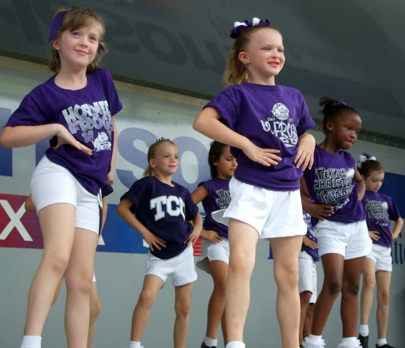 photo of kids dancing
